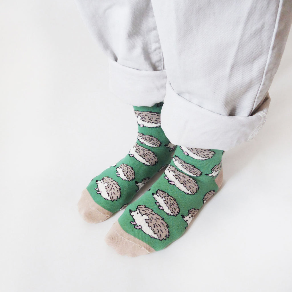 Bare Kind Save the Hedgehogs Bamboo Socks