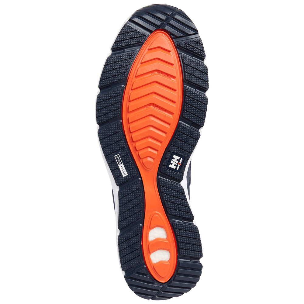 Helly Hansen 78355 Kensington Mxr Low BOA S3L Safety Trainers Black/White / Navy/Orange