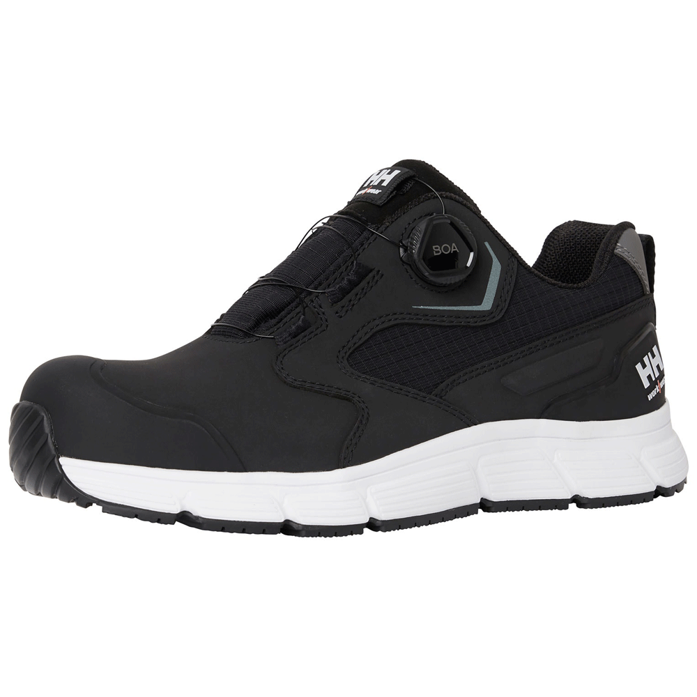 Helly Hansen 78355 Kensington Mxr Low BOA S3L Safety Trainers Black/White / Navy/Orange