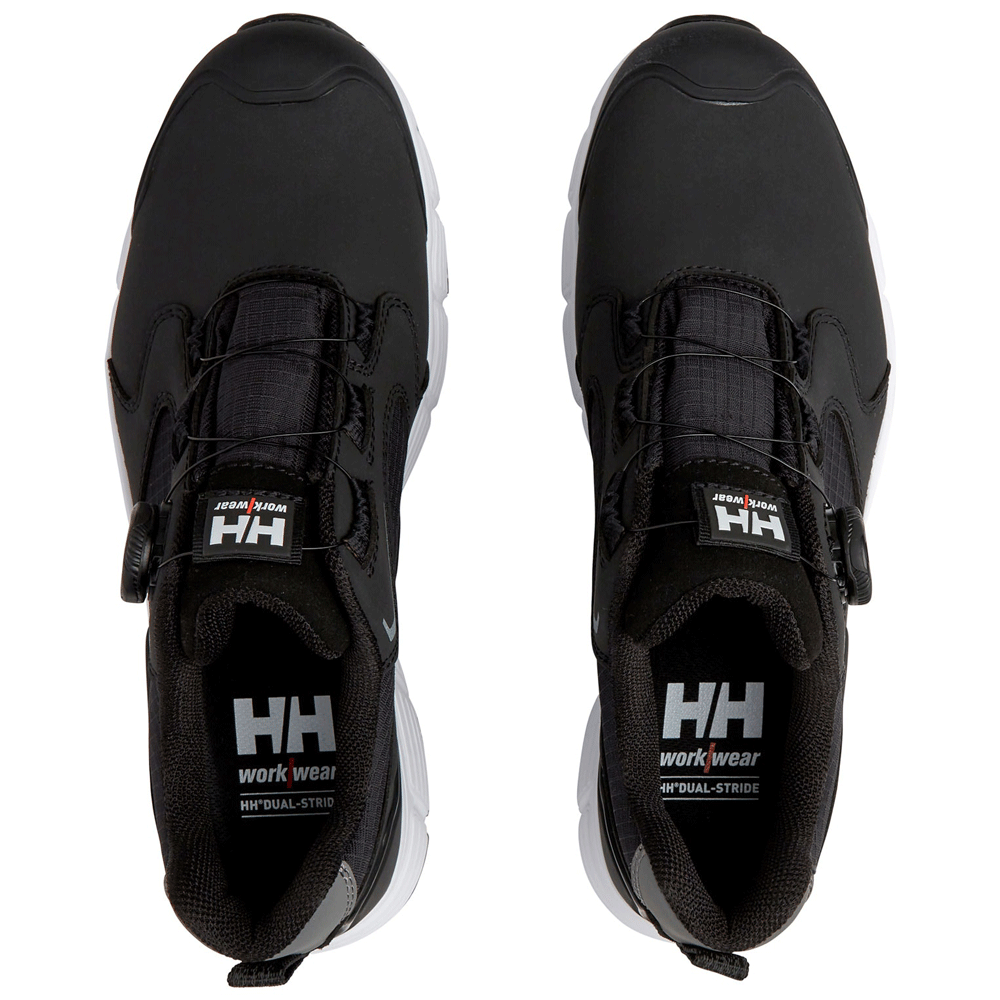 Helly Hansen 78355 Kensington Mxr Low BOA S3L Safety Trainers Black/White / Navy/Orange