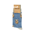 Bare Kind Save the Highland Cow Bamboo Socks