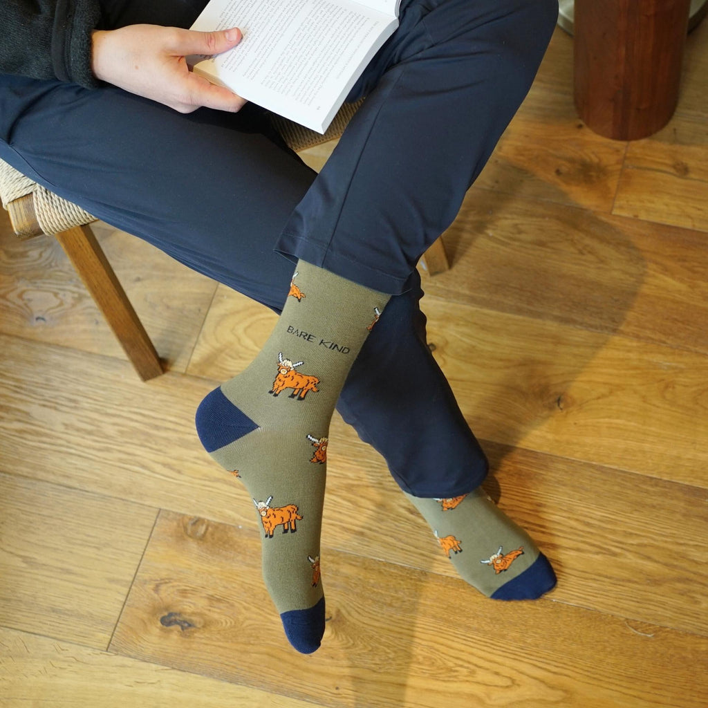 Bare Kind Farm Animals Bundle of 3 Bamboo Sock Set