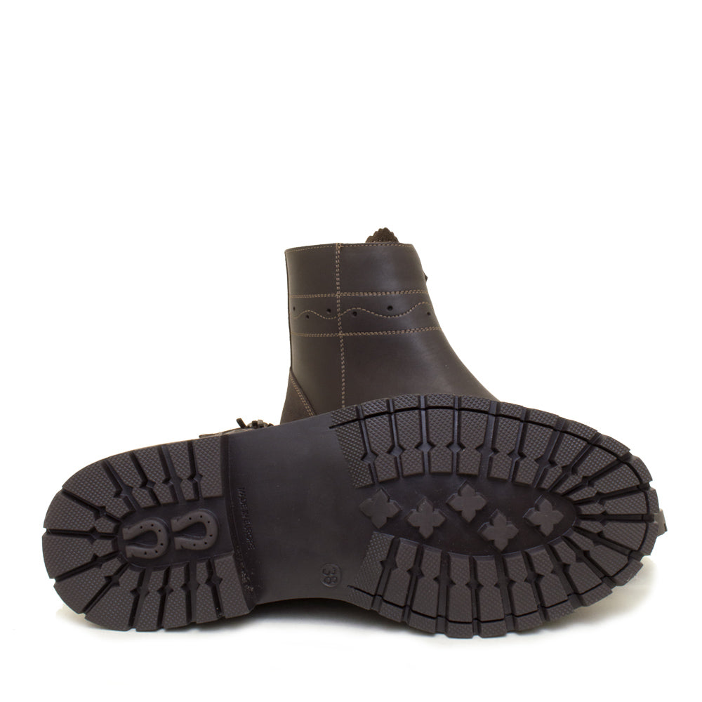 Bareback Footwear Hudson Ankle Boots Chocolate