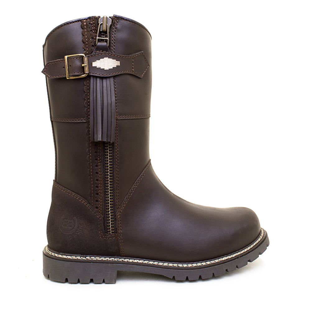 Bareback Footwear Hudson Mid Boots Chocolate