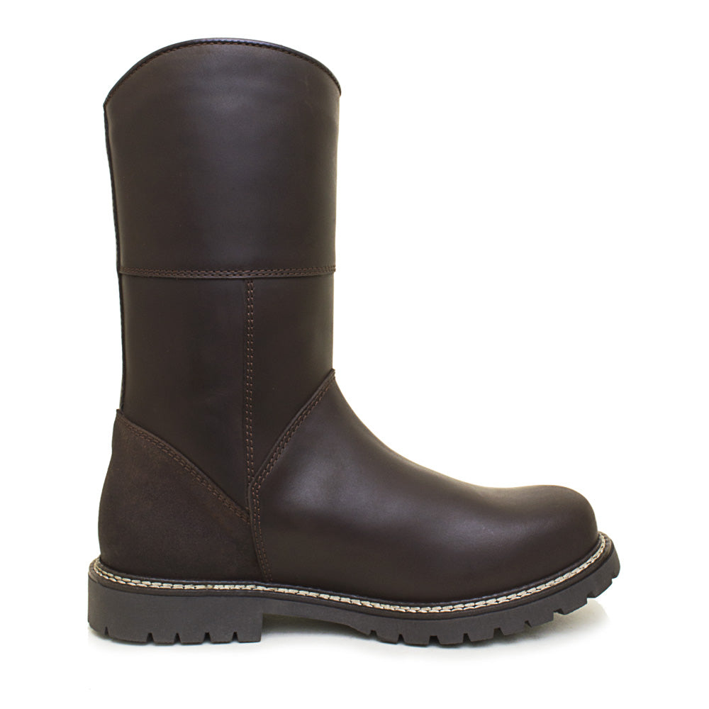 Bareback Footwear Hudson Mid Boots Chocolate