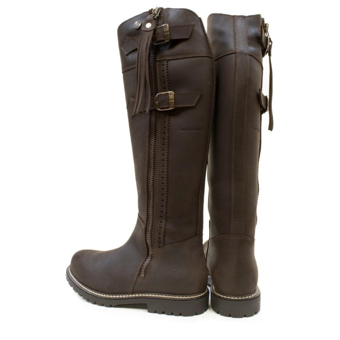 Bareback Footwear Hudson Storm Waterproof Boots Chocolate
