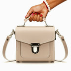 Zatchels Iced Coffee Sugarcube handbag model view