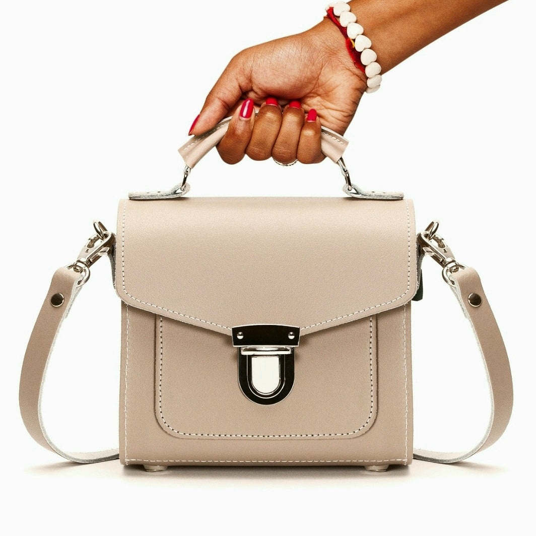 Zatchels Iced Coffee Sugarcube handbag model view