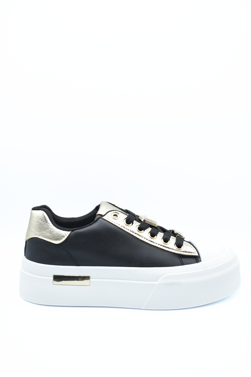 Platform Lace Up Running Trainers