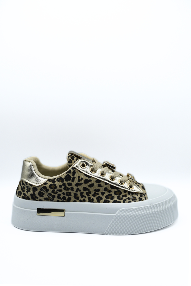 Platform Lace Up Running Trainers