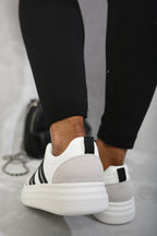 Lace Up Black Trainers