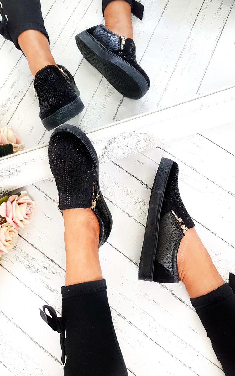 Womens Slip On Trainers