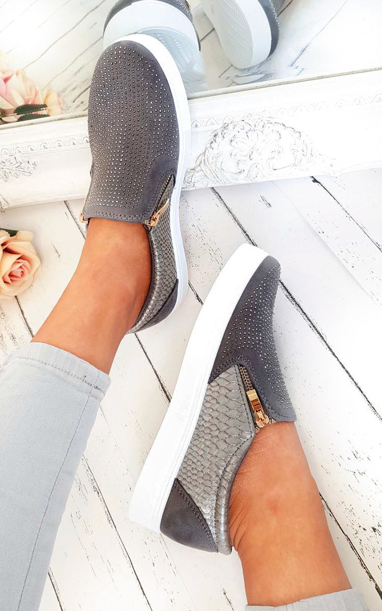 Womens Slip On Trainers
