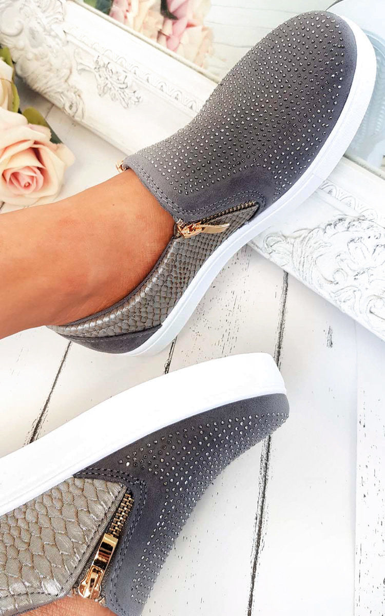 Womens Slip On Trainers