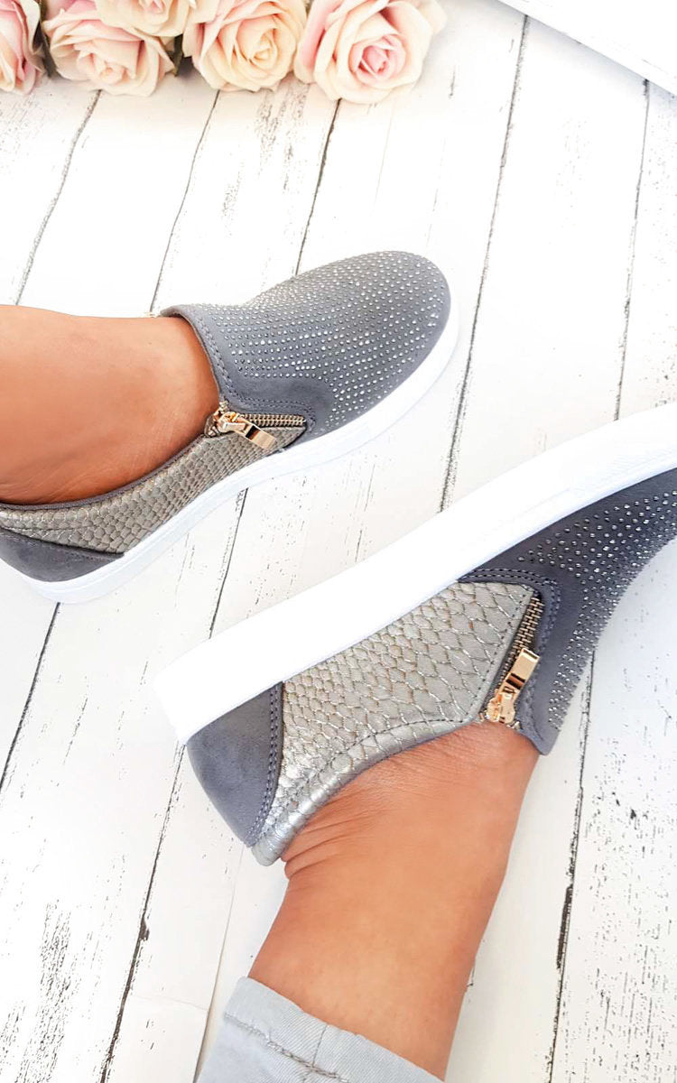 Womens Slip On Trainers