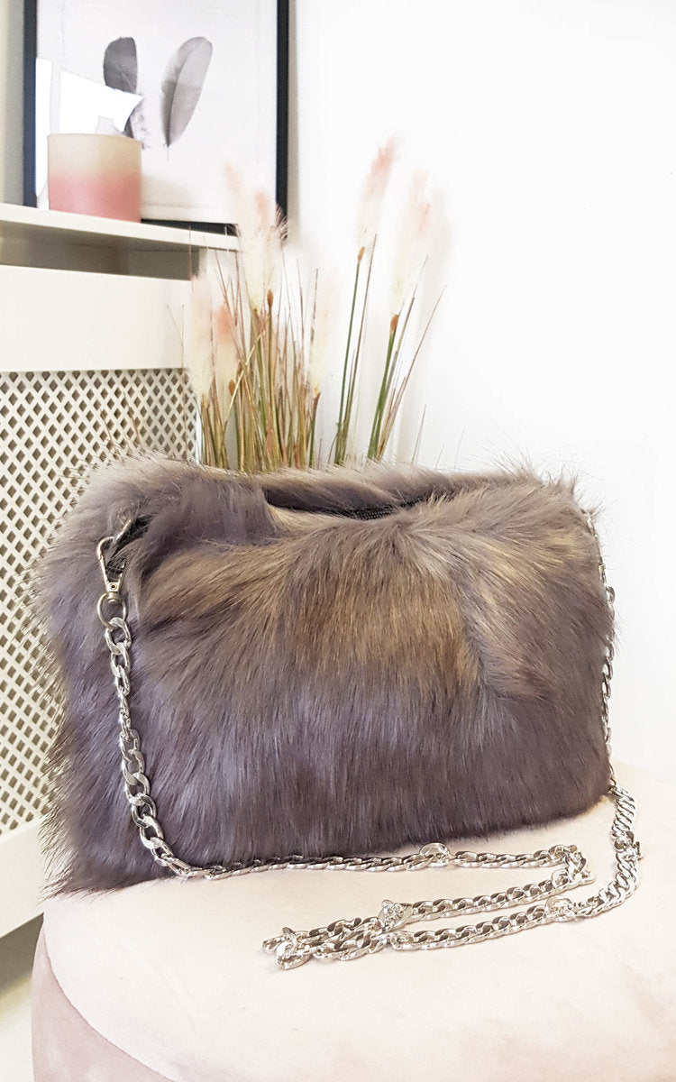 Pollie Faux Fur Shoulder Bag