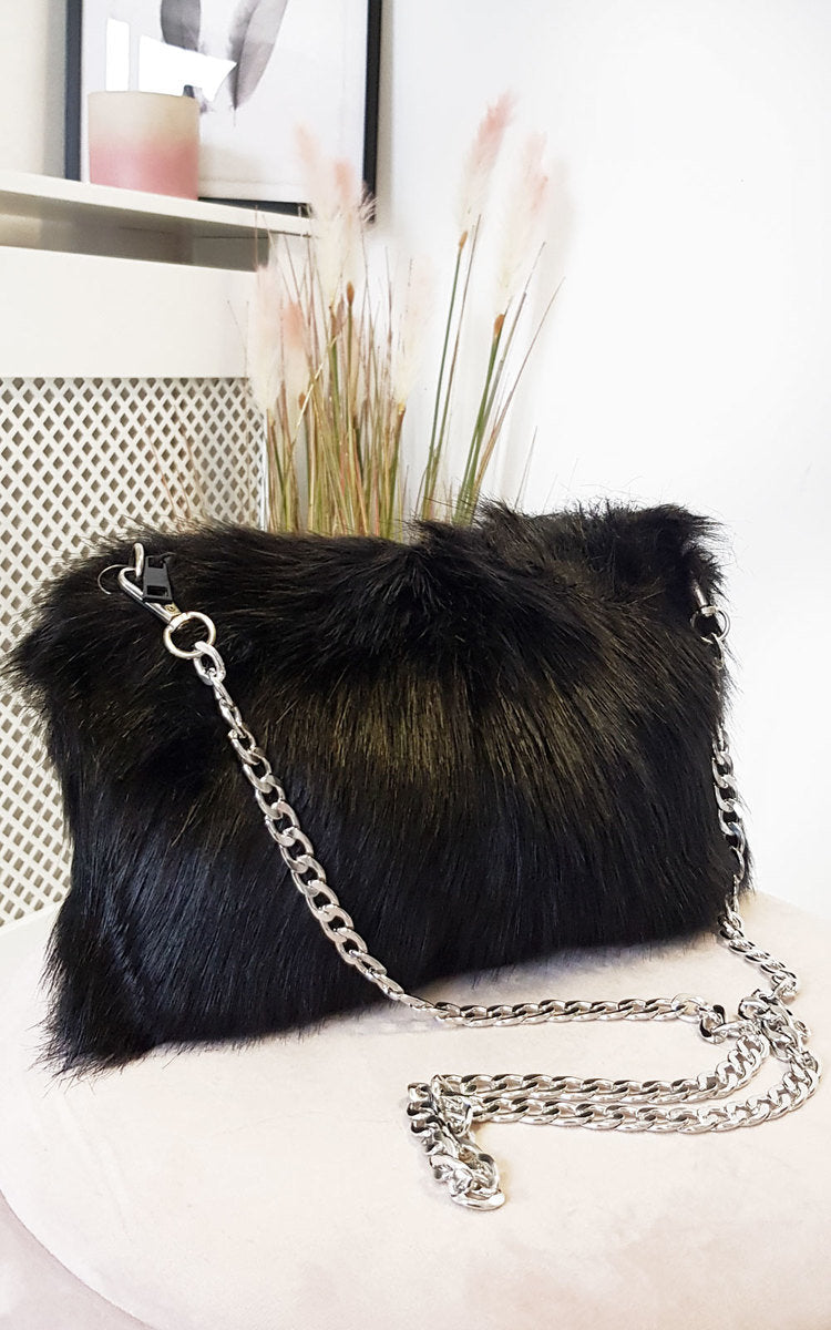 Pollie Faux Fur Shoulder Bag
