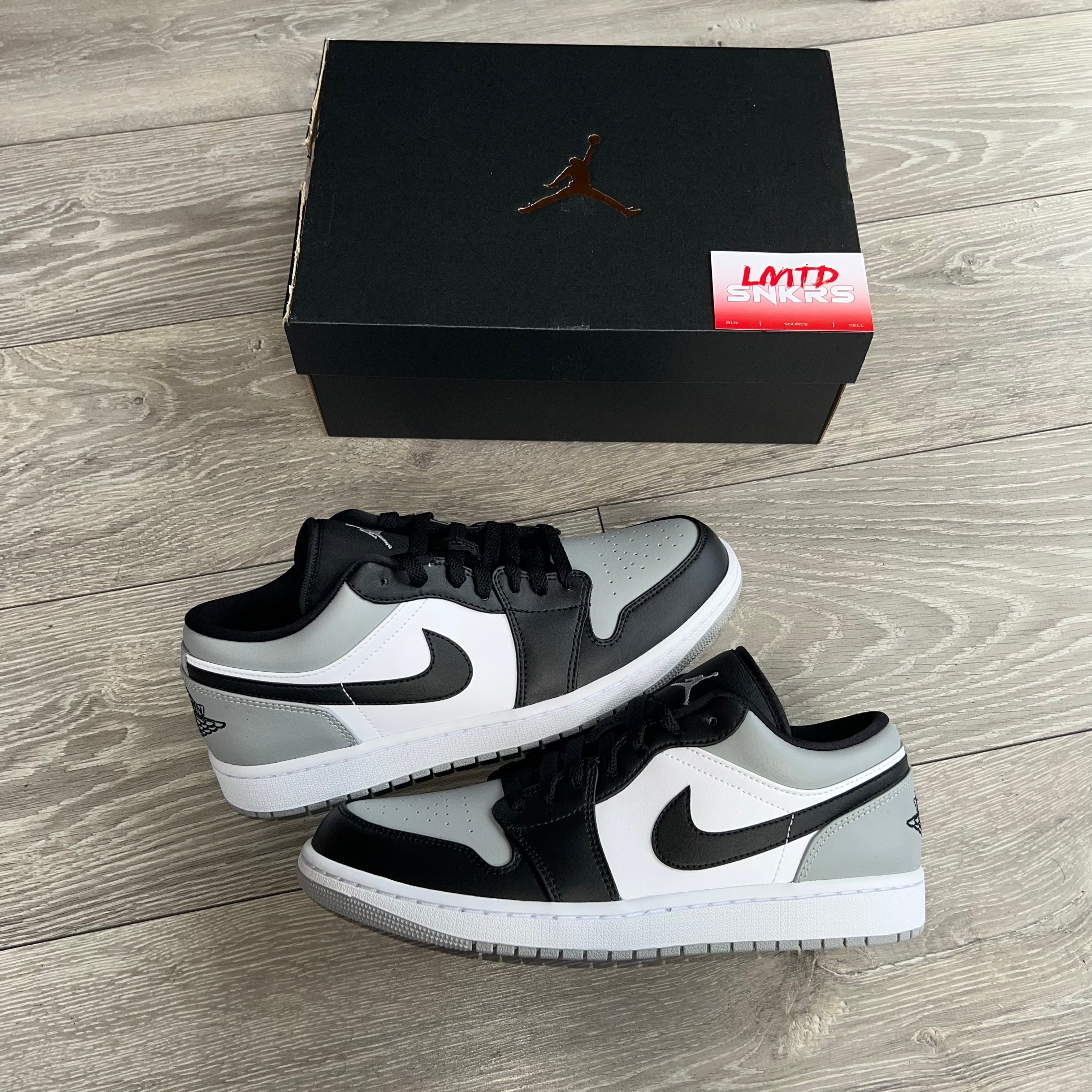Air Jordan 1 Low Shadow Toe Trainers
