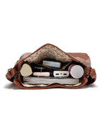 PU Shoulder Tote Messenger Bag