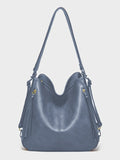 PU Shoulder Tote Messenger Bag