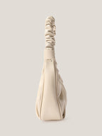 Womens Cloud Pleat Baguette Shoulder Bag