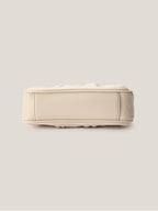 Womens Cloud Pleat Baguette Shoulder Bag