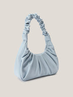 Womens Cloud Pleat Baguette Shoulder Bag