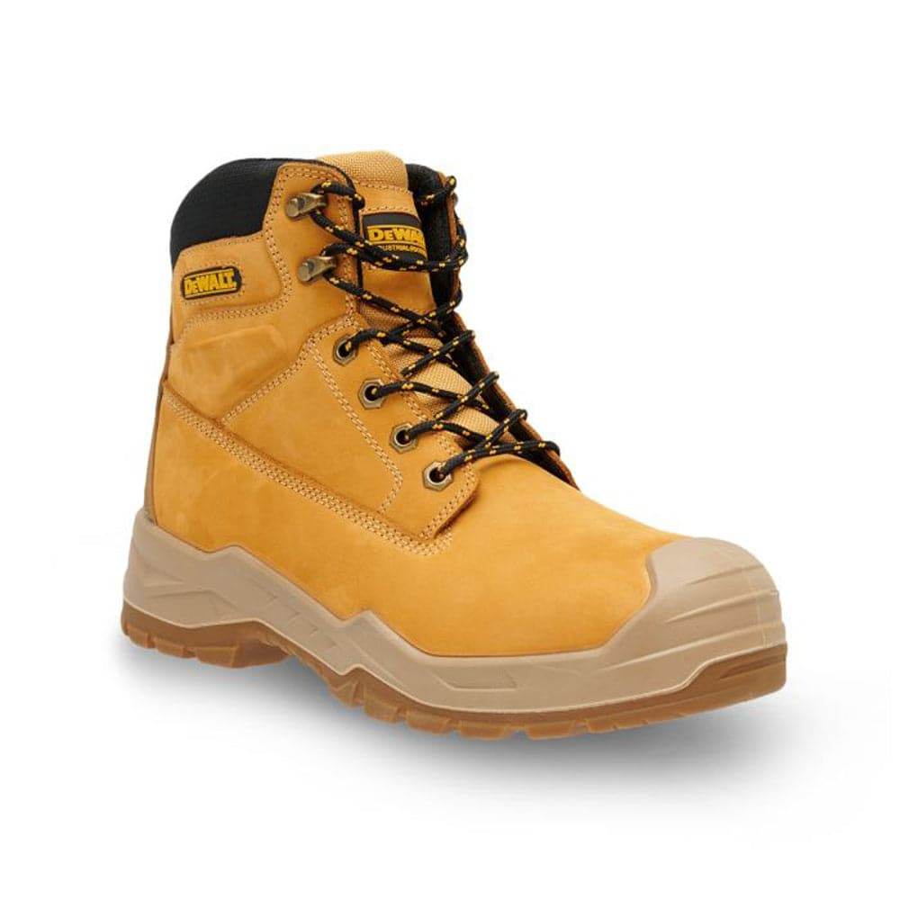 DeWalt Jamestown Side Zip Water Resistant Safety Work Safety Boots Honey