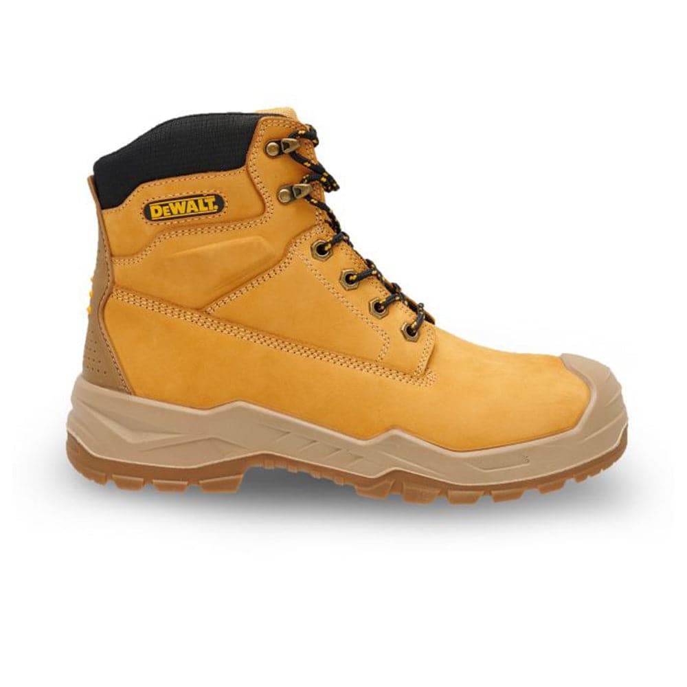 DeWalt Jamestown Side Zip Water Resistant Safety Work Safety Boots Honey