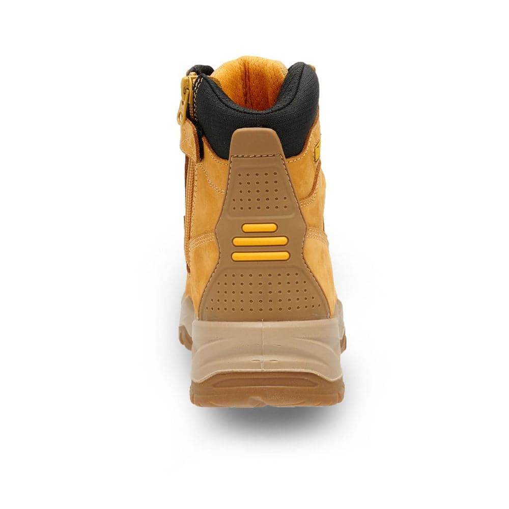 DeWalt Jamestown Side Zip Water Resistant Safety Work Safety Boots Honey