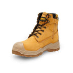 DeWalt Jamestown Side Zip Water Resistant Safety Work Safety Boots Honey