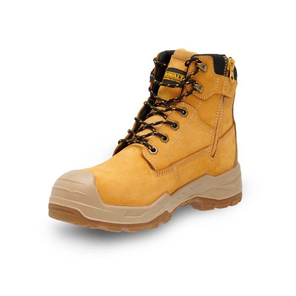 DeWalt Jamestown Side Zip Water Resistant Safety Work Safety Boots Honey