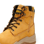 DeWalt Jamestown Side Zip Water Resistant Safety Work Safety Boots Honey