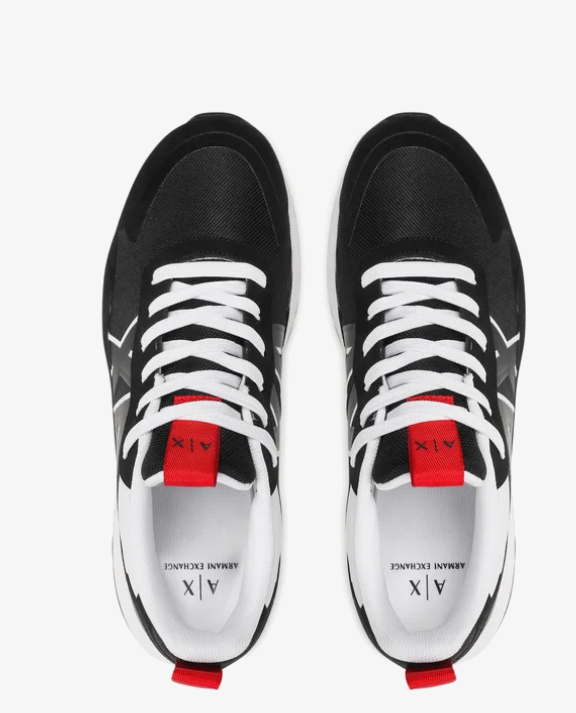 Armani Exchange XUX114 XV514 Black Mens Sneakers UK 12 EU 45