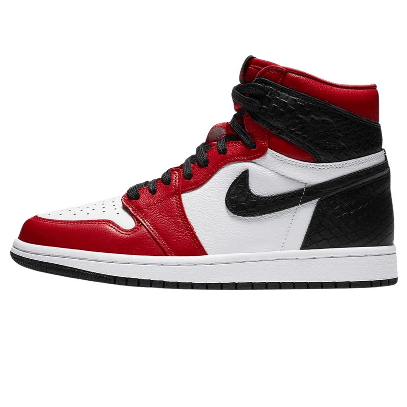 Air Jordan 1 Retro High Satin Snake Chicago Womens Trainers