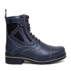 Bareback Footwear Kentucky Storm Waterproof Jodhpur Boots Polished Navy