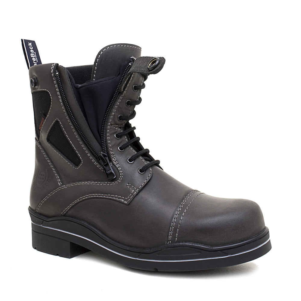 Bareback Footwear Kentucky Storm Waterproof Ankle Boots Grey