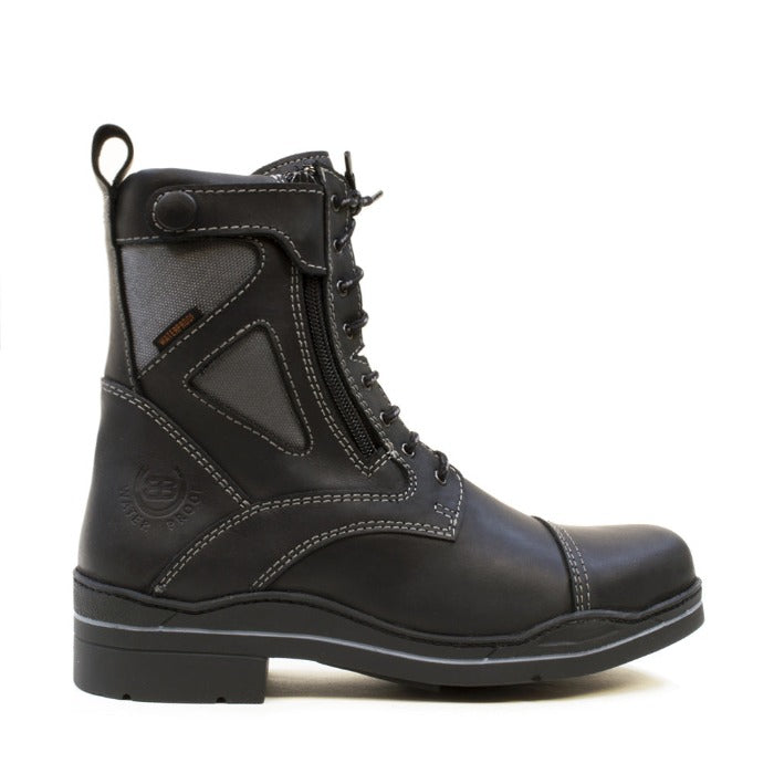 Bareback Footwear Kentucky Storm Waterproof Jodhpur Boots Black