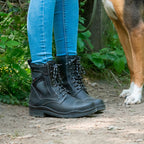 Bareback Footwear Kentucky Storm Waterproof Jodhpur Boots Black