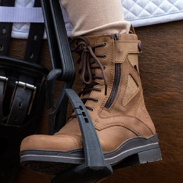 Bareback Footwear Kentucky Storm Waterproof Jodhpur Boots Mocha