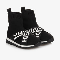 KENZO Black Sock Sneakers UK 2.5 EU 35