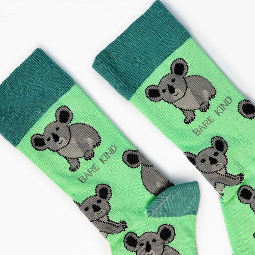 Bare Kind Save the Koalas Bamboo Socks