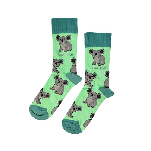 Bare Kind Save the Koalas Bamboo Socks