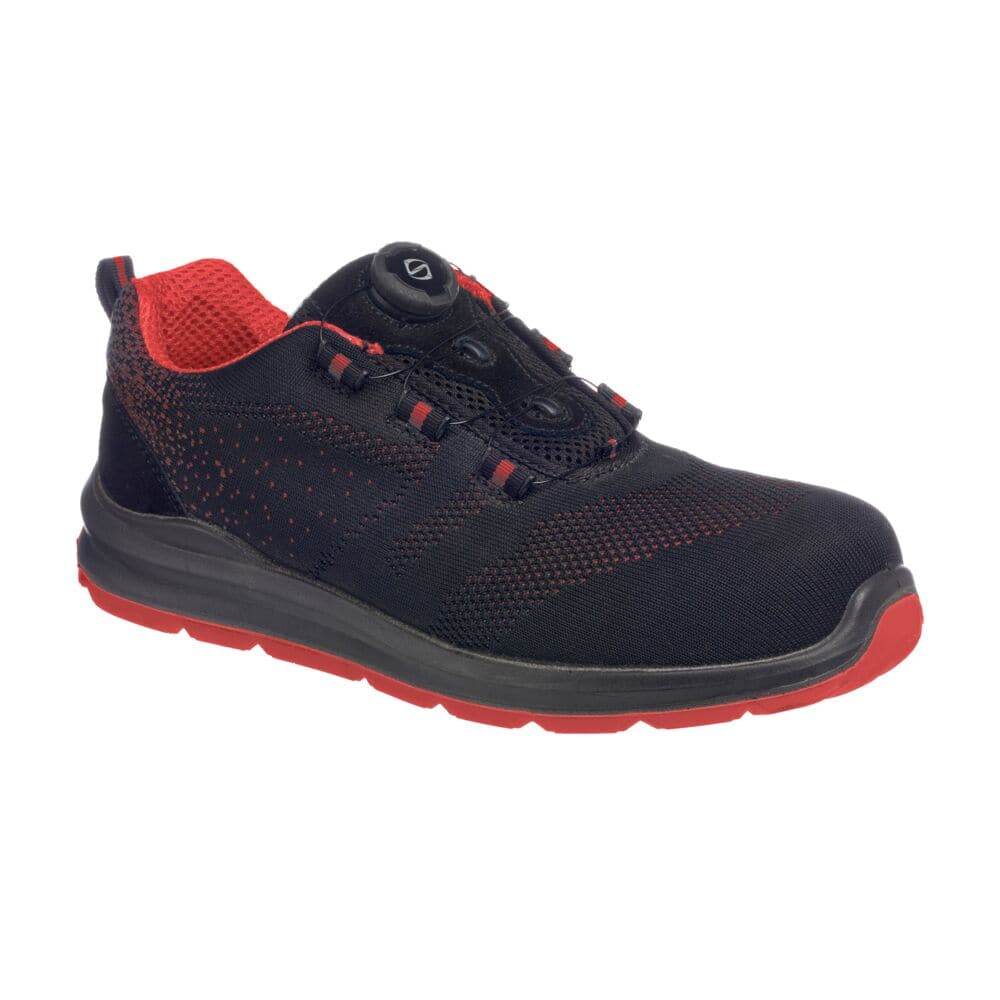 Portwest FT08 Compositelite Wire Lace Safety Trainers Knit S1P