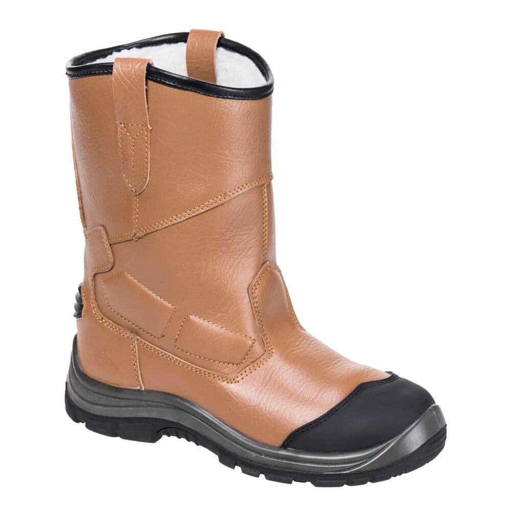 Portwest FT12 Steelite Rigger Boots Pro S3 CI HRO Tan