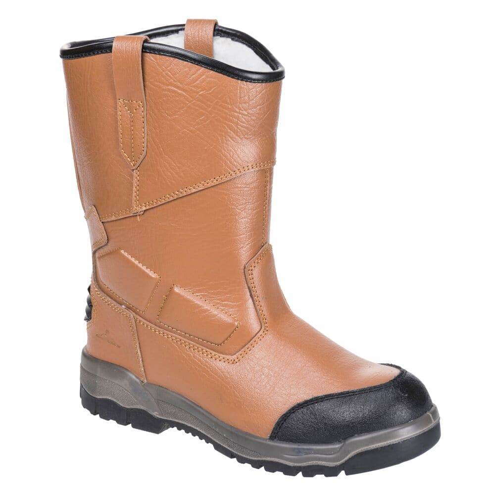 Portwest FT13 Steelite Rigger Boots Pro S3 CI Tan