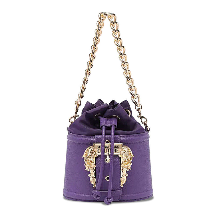 Versace Jeans Couture Logo Crossbody Bag Violet