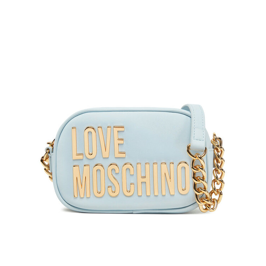 Love Moschino JC4026PP1MKD Blue Quilted Crossbody Bag