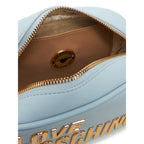 Love Moschino JC4026PP1MKD Blue Quilted Crossbody Bag