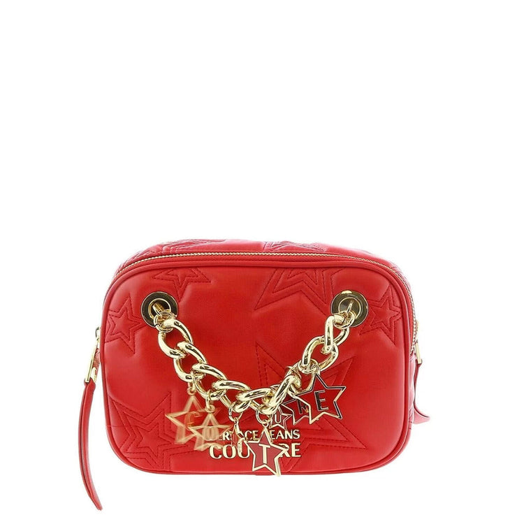 Versace Jeans Couture 75VA4BC5 ZS806 Red Quilted Crossbody Bag